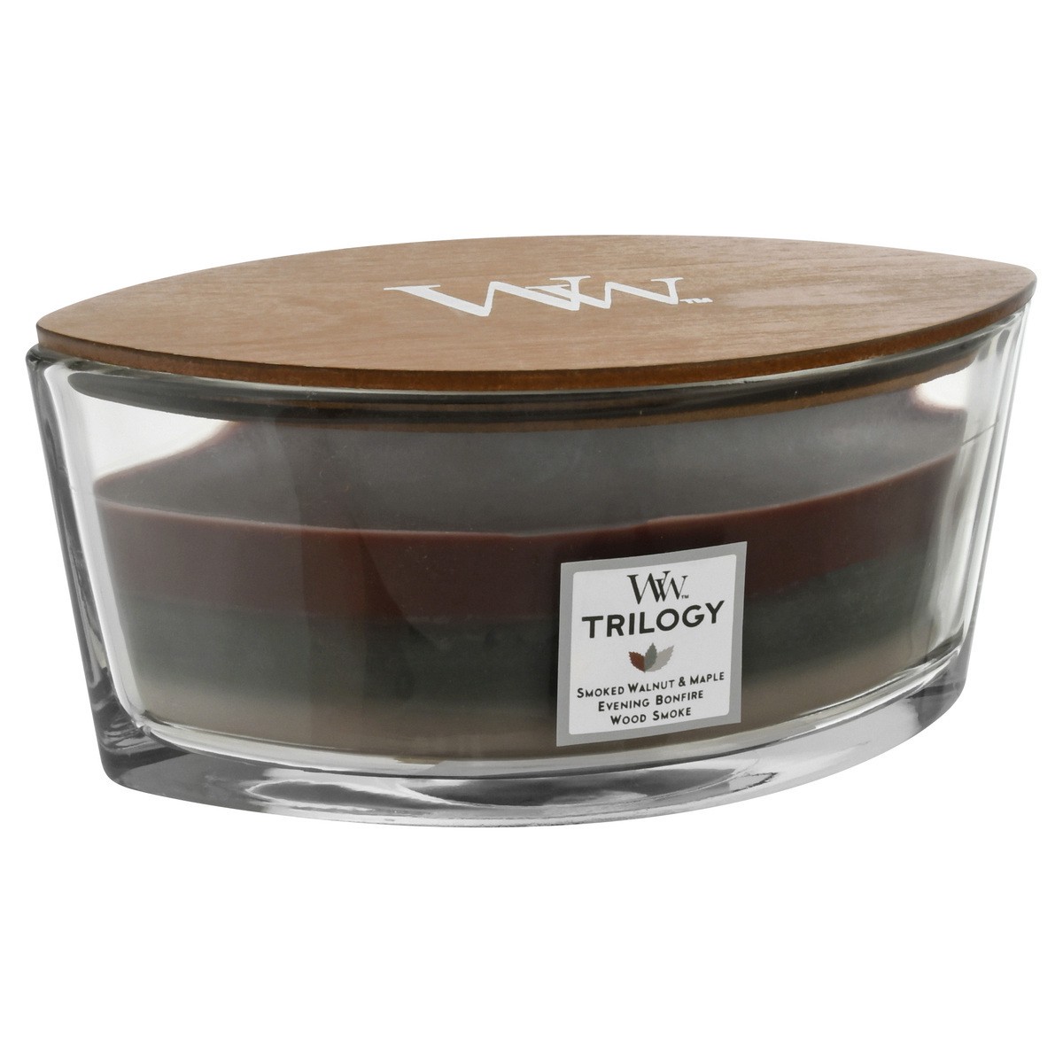 slide 2 of 9, Woodwick Ellipse Trilogy Candle Autumn Embers, 1 ct