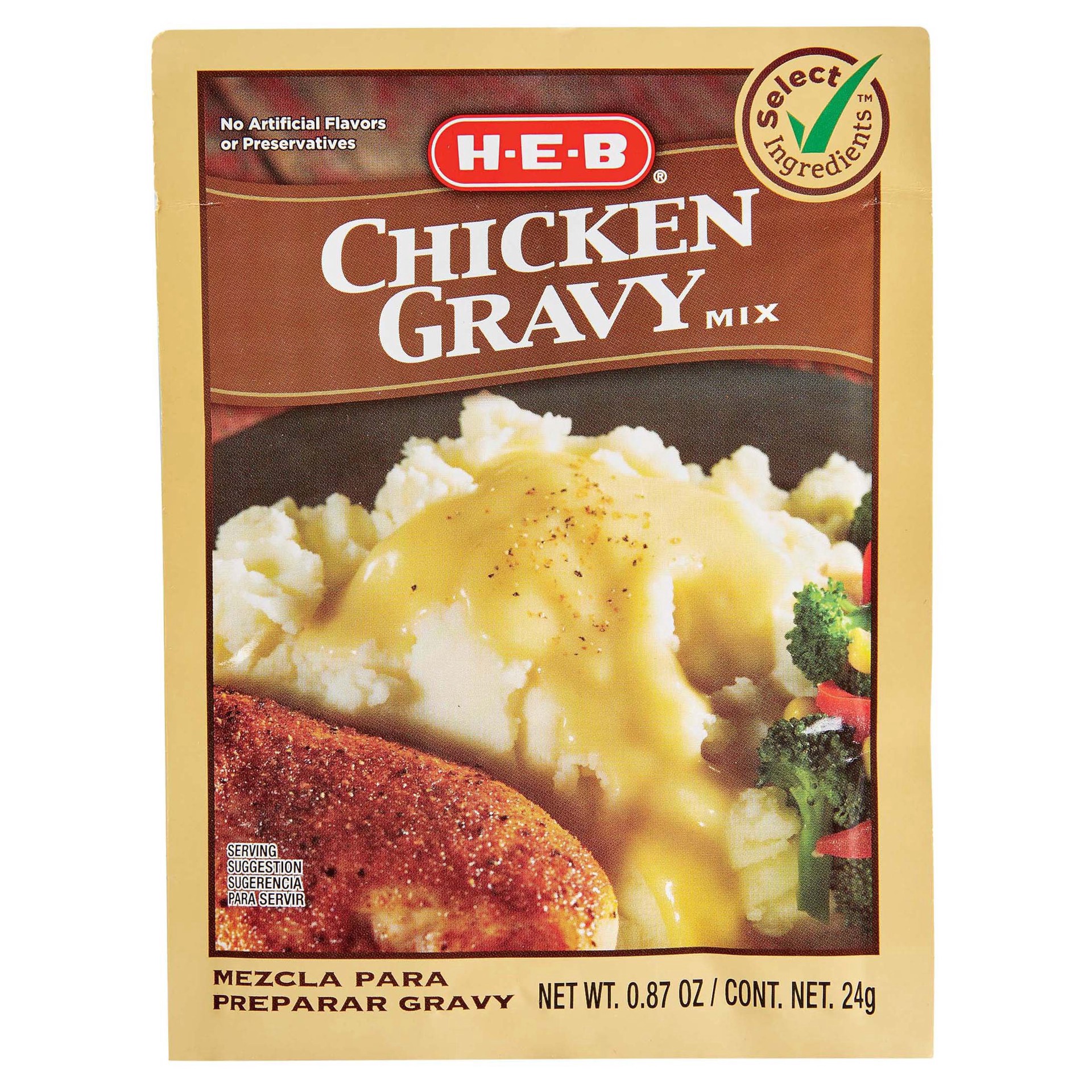 slide 1 of 1, H-B Chicken Gravy Mix - 0.87 oz, 0.87 oz