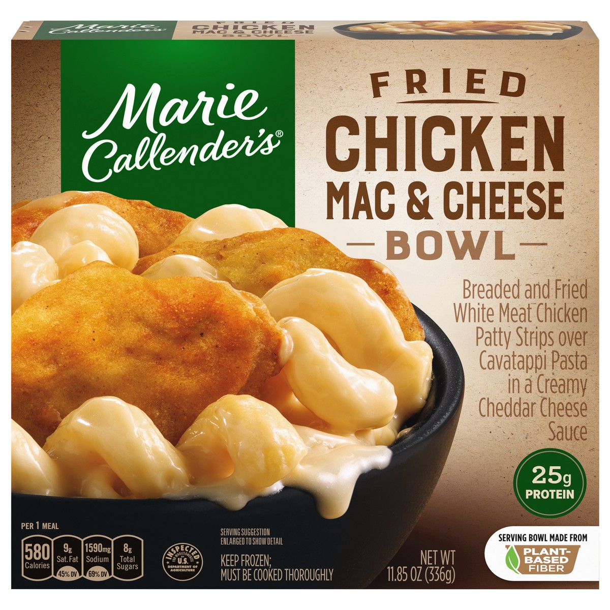 slide 1 of 5, Marie Callender's Fried Chicken Mac & Cheese Bowl 11.85 oz, 11.85 oz