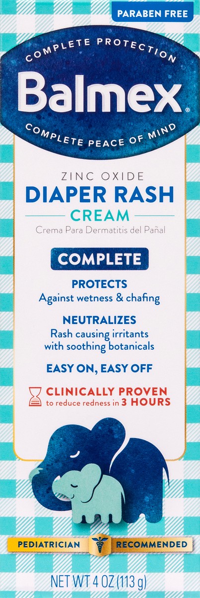 slide 1 of 10, Balmex Diaper Cream, 4 oz