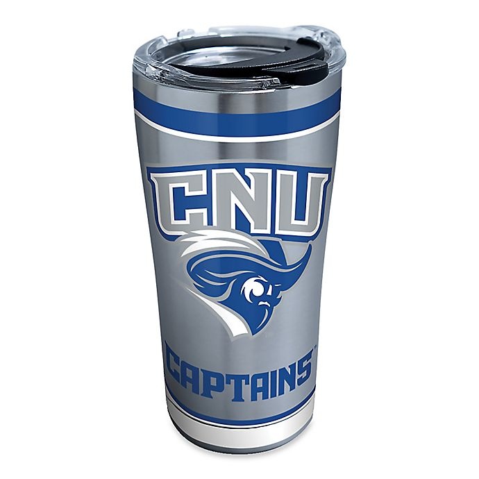 slide 1 of 1, Tervis Christopher Newport University Tradition Stainless Steel Tumbler with Lid, 20 oz