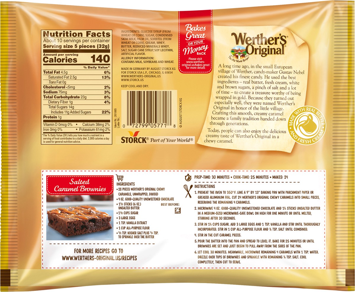 slide 3 of 3, Werther's Original Werthers Original Chewy Caramel Candy, 10.8 Oz, 10.8 oz