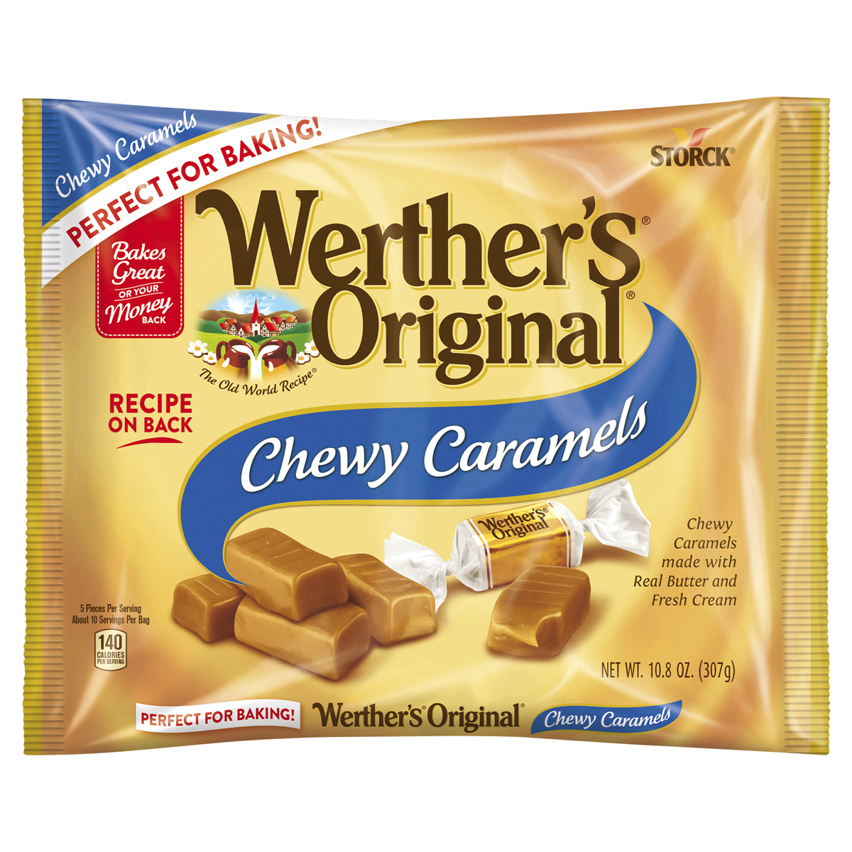 slide 1 of 3, Werther's Original Werthers Original Chewy Caramel Candy, 10.8 Oz, 10.8 oz