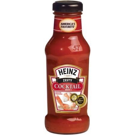 slide 1 of 1, Heinz Zesty Cocktail Sauce, 12 oz