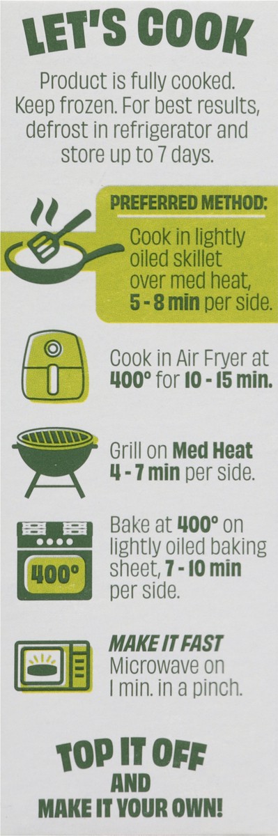 slide 2 of 14, NoBull Savory Mushroom Veggieburgers 2 - 0.25 lb Each, 2 ct