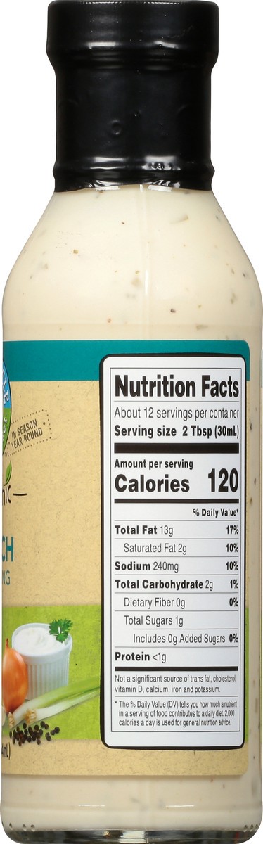 slide 5 of 9, Full Circle Market Full Circle Ranch Dressing, 12 oz