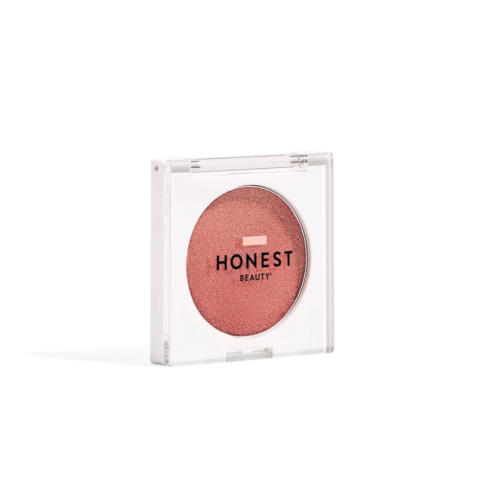 slide 2 of 9, Honest Beauty Lit Powder Blush - Frisky, 0.138 oz