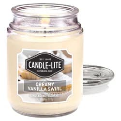 Candle-Lite Creamy Vanilla Swirl Candle 1 ea