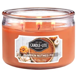 Candle-Lite Pumpkin Nutmeg Pie Candle 1 Each