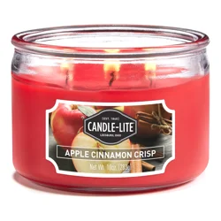 Candle-Lite Apple Cinnamon Crisp Candle 1 ea