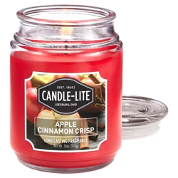 Candle-Lite Apple Cinnamon Crisp Candle 1 ea