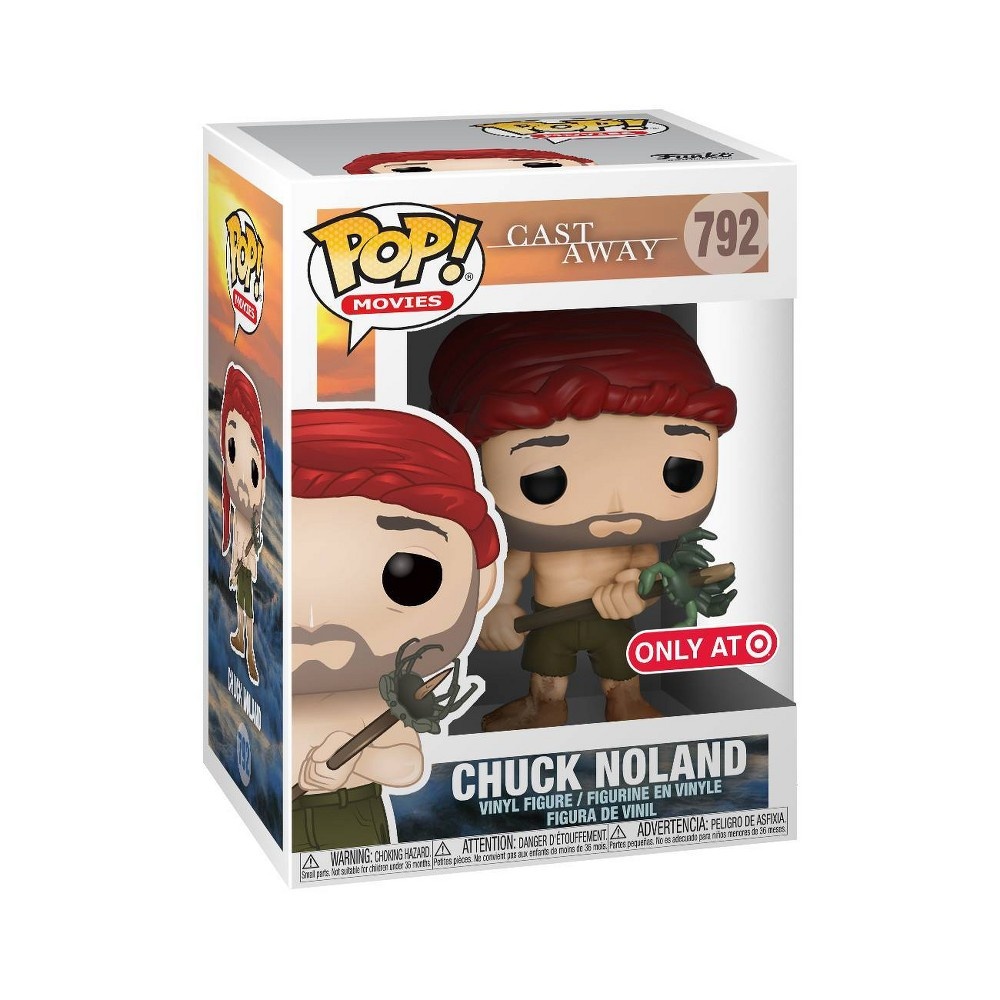 slide 2 of 2, Funko POP Movies: Cast Away- Chuck Noland (Spear with Crab) (Target Exclusive), 1 ct