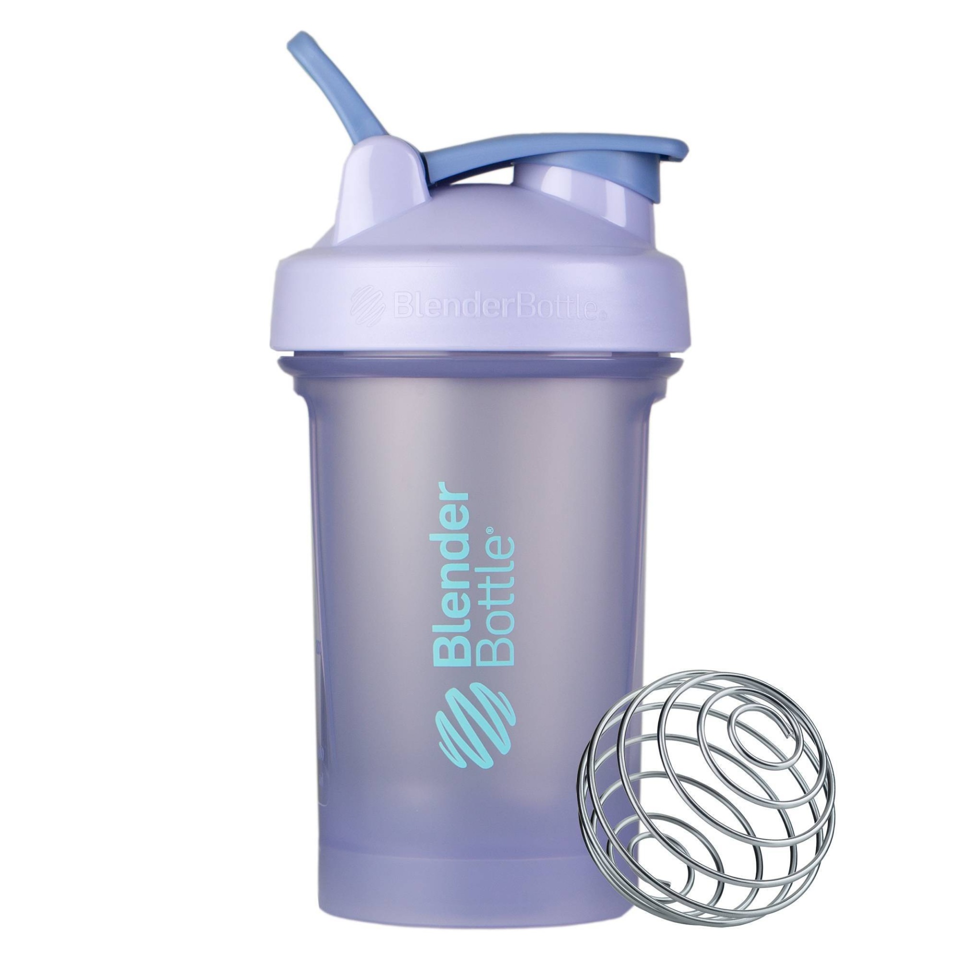 slide 1 of 4, BlenderBottle Blender Bottle Portable Drinkware - Lilac, 20 oz