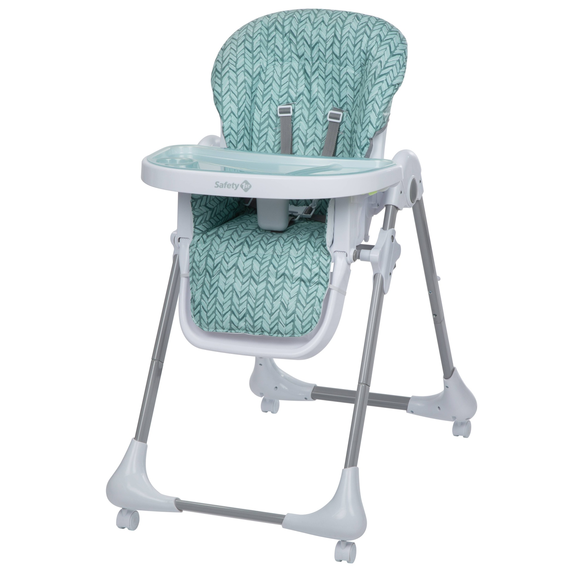 slide 1 of 8, Safety 1st 3-in-1 Grow and Go High Chair - Green, 1 ct