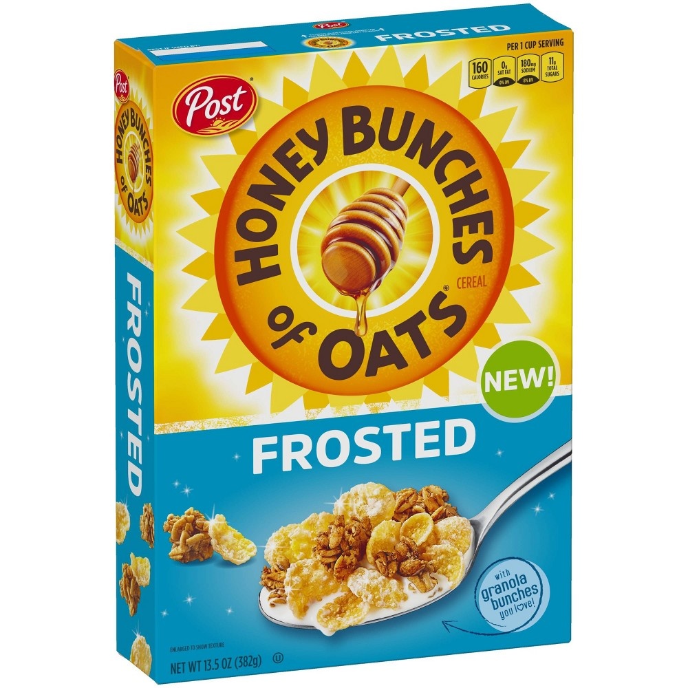 slide 6 of 11, Honey Bunches of Oats Frosted Breakfast Cereal - Post, 20 oz