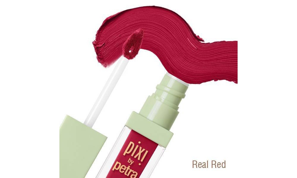 slide 4 of 4, Pixi by Petra MatteLast Liquid Lip Real Red, 0.24 oz