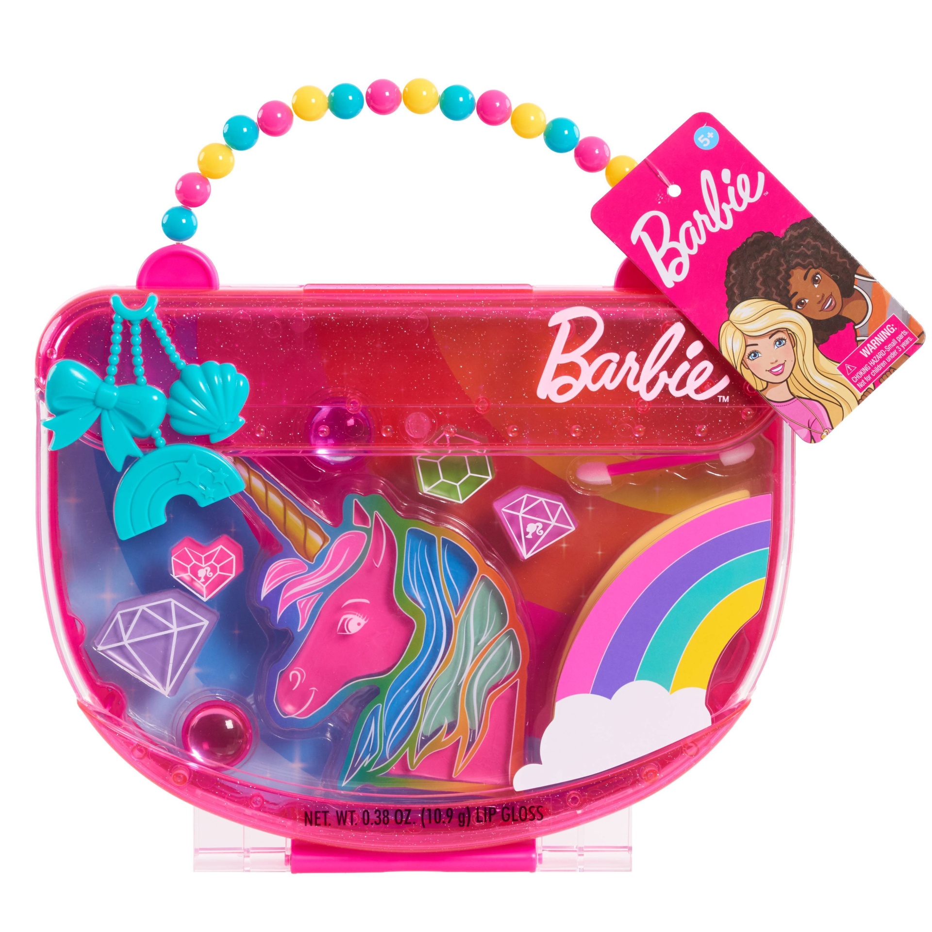 slide 1 of 2, Barbie Unicorn Makeup Purse, 1 ct