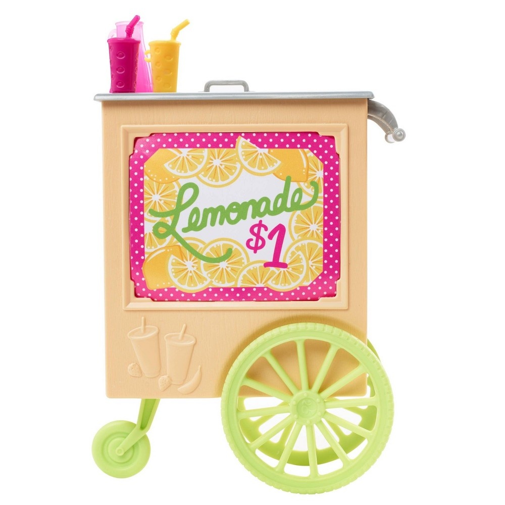 slide 5 of 6, Barbie Team Stacie Lemonade Stand Doll Playset, 1 ct