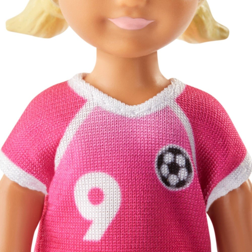 slide 3 of 6, Barbie Soccer Coach Career Playset, 1 ct