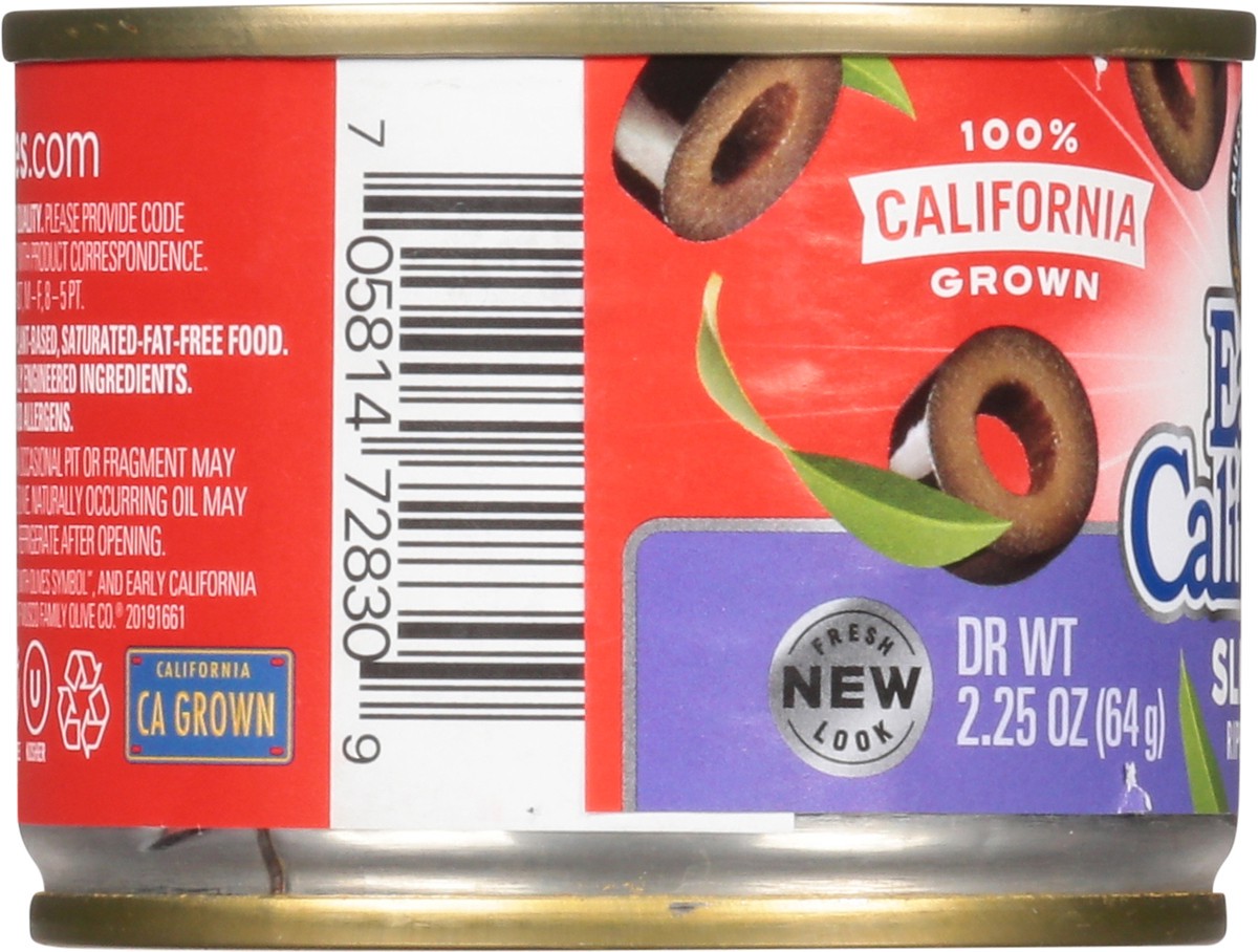 slide 2 of 12, Early California Sliced Olives, 2.25 oz