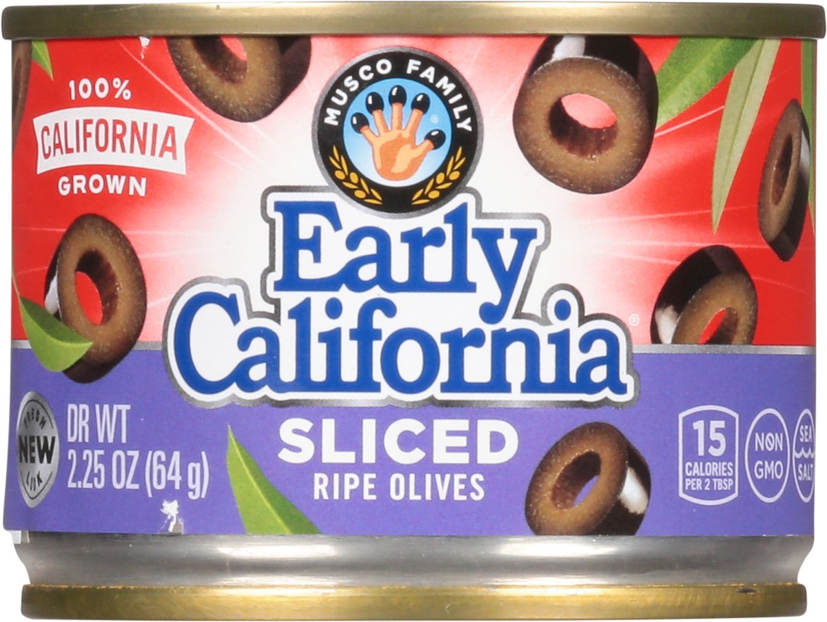 slide 8 of 12, Early California Sliced Olives, 2.25 oz