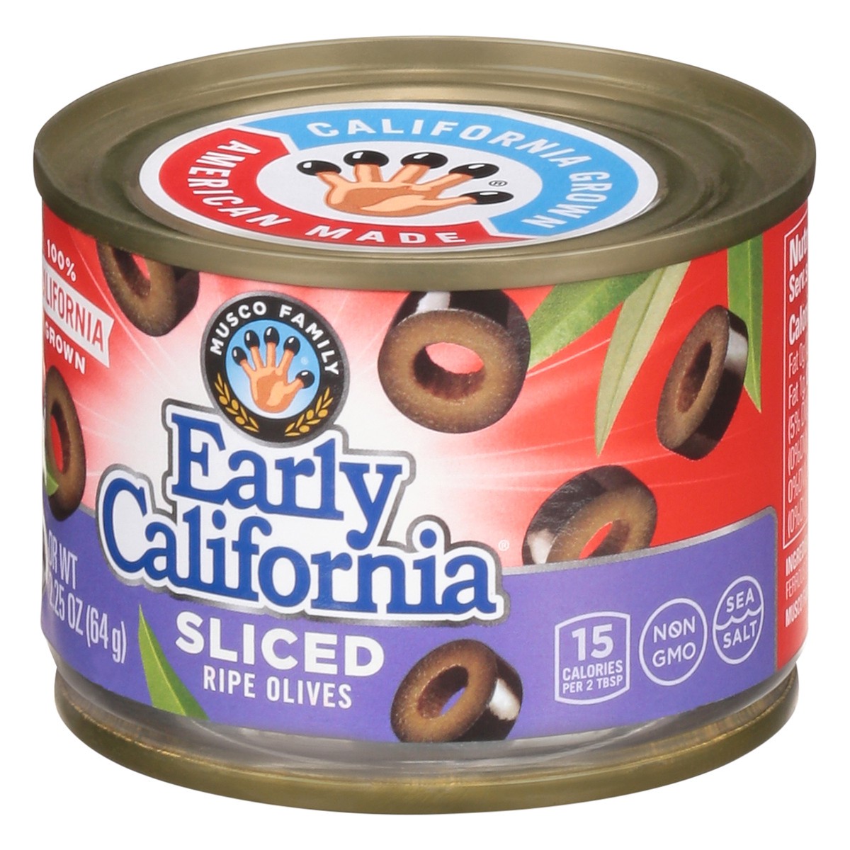 slide 3 of 12, Early California Sliced Olives, 2.25 oz