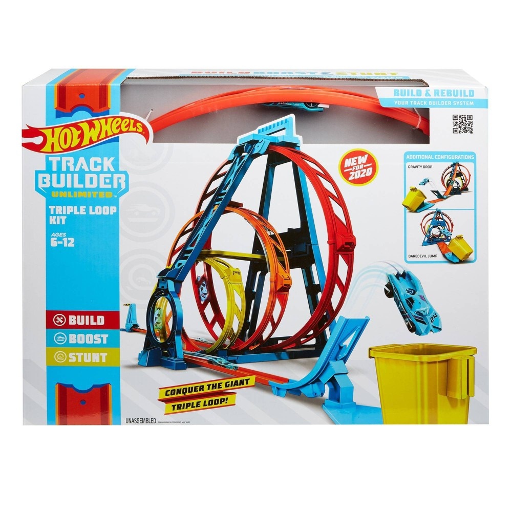 slide 6 of 6, Hot Wheels Triple Loop Kit, 1 ct