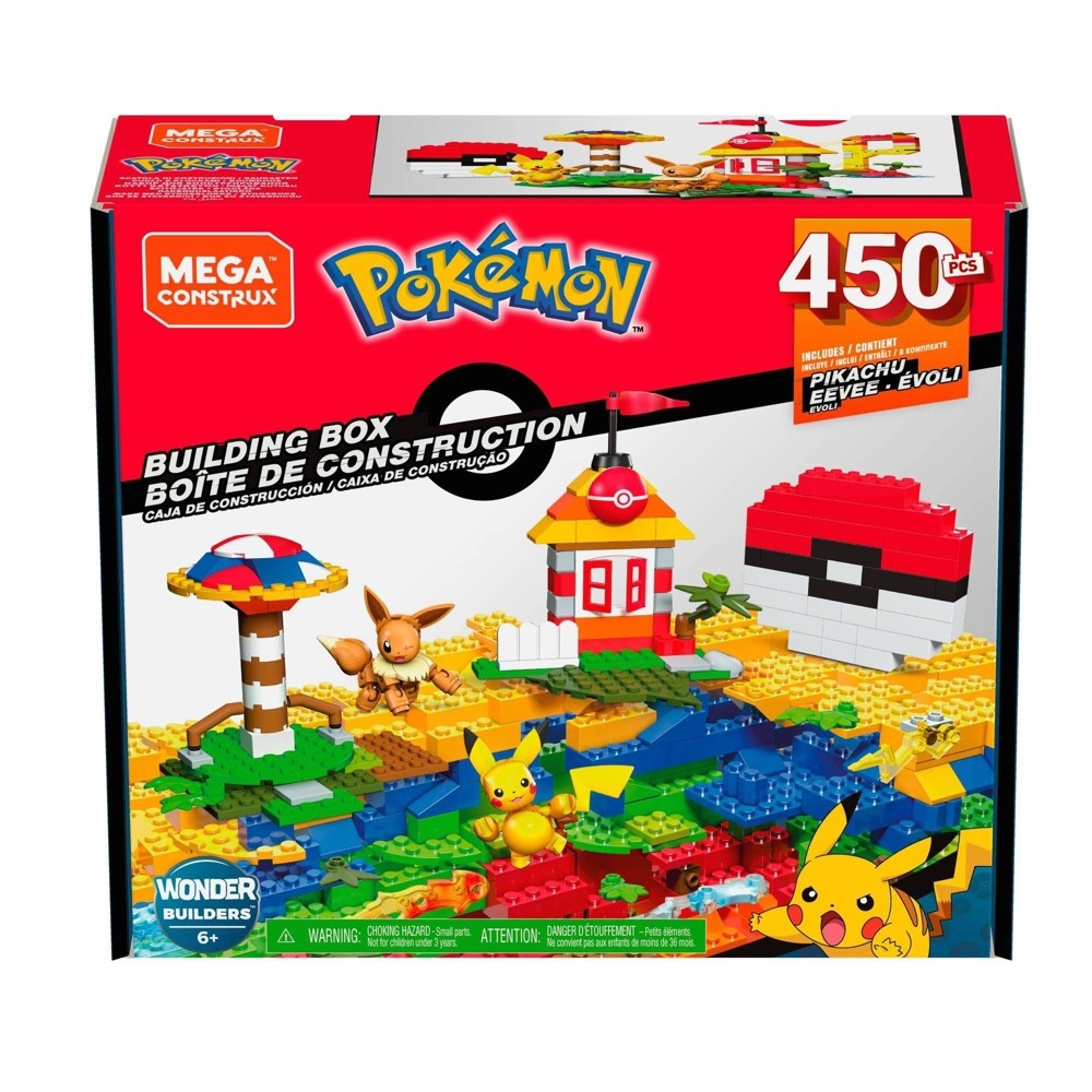 slide 6 of 6, Mega Construx Pokemon Building Box Construction Set, 1 ct