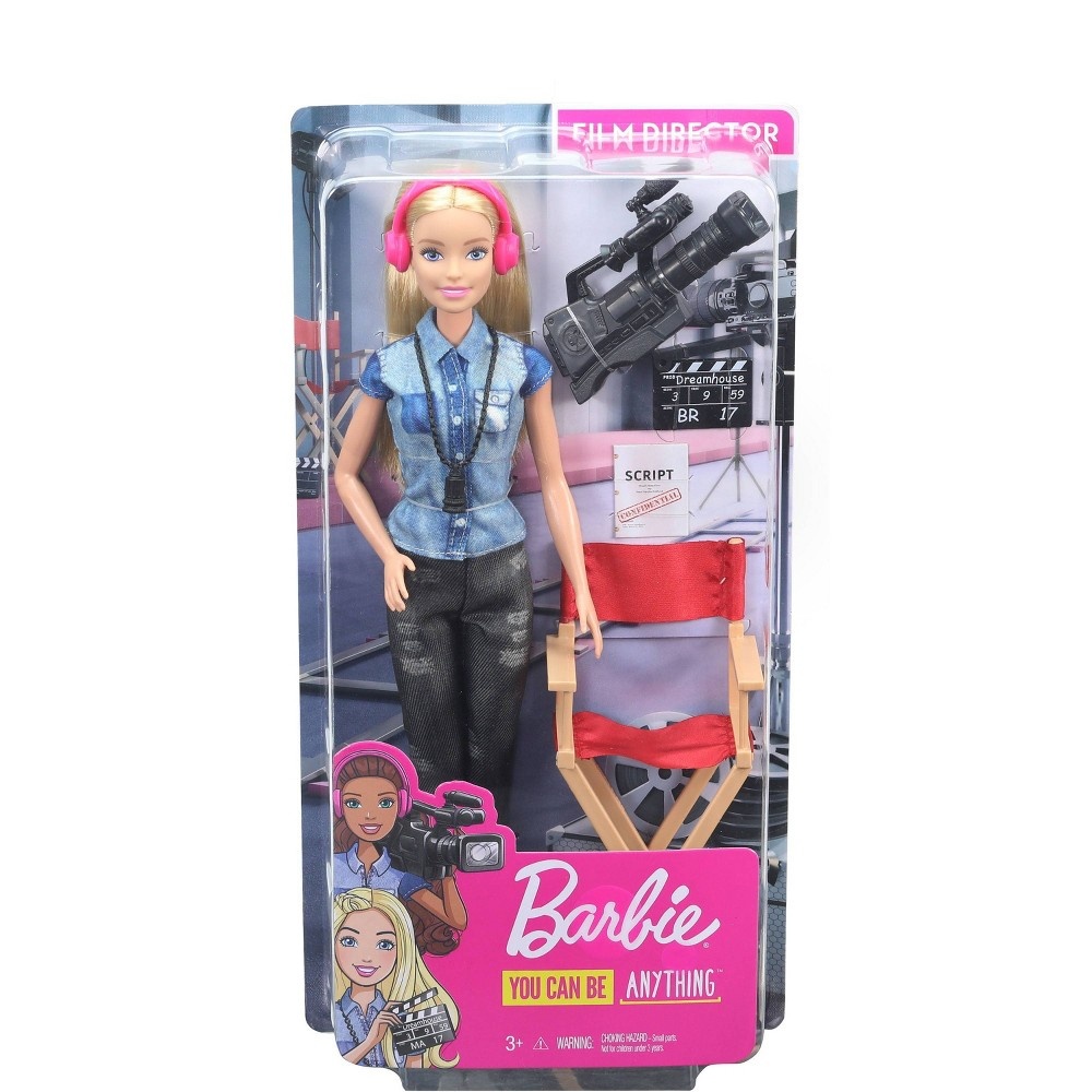 slide 6 of 6, Barbie You Can Be Anything Film Director Doll, 1 ct