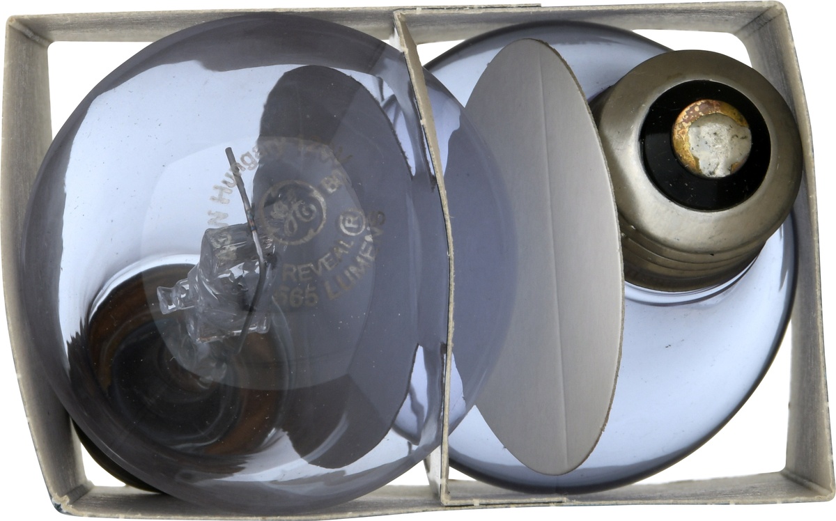 slide 9 of 9, GE Bulbs 60 Watt Clear Reveal, 2 ct