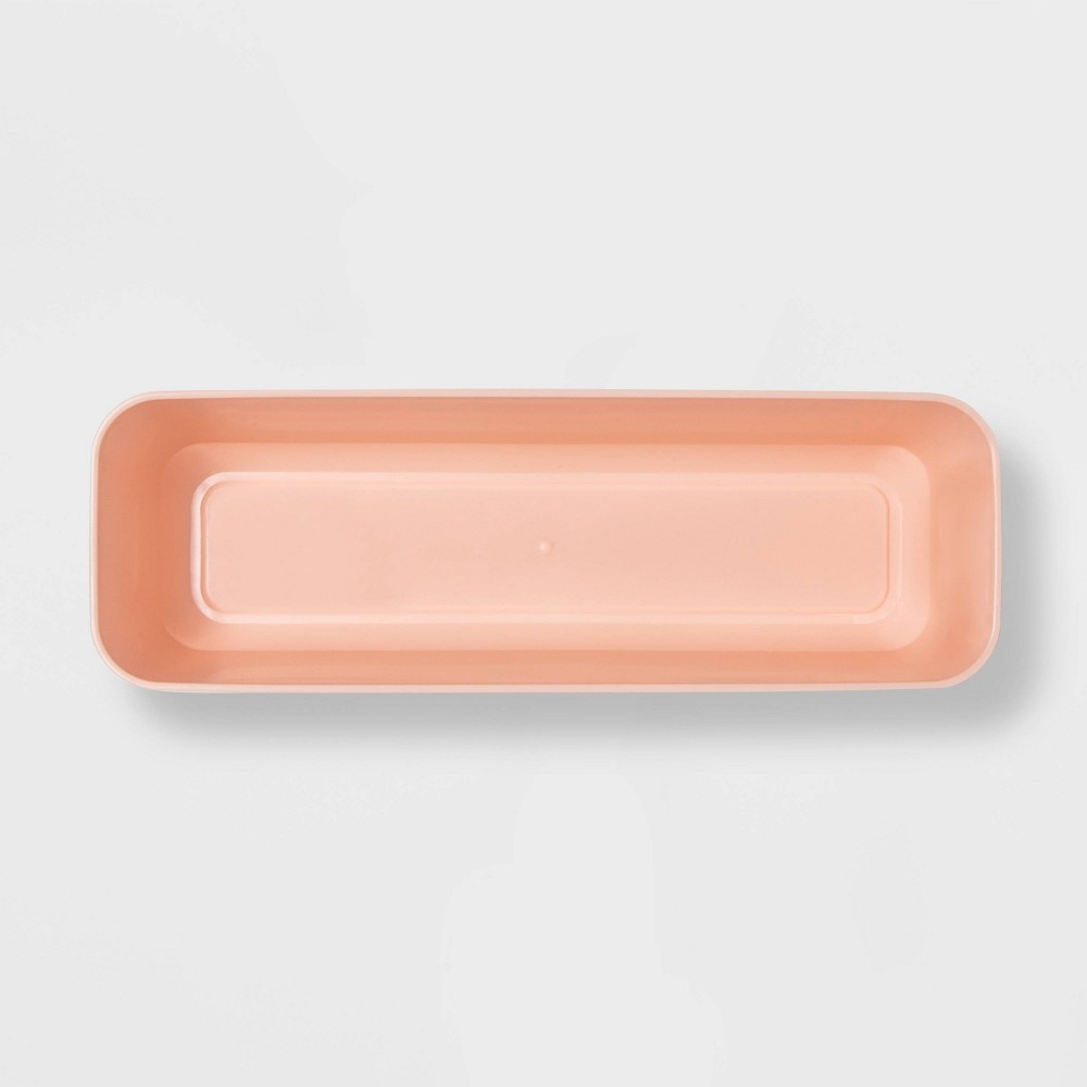 slide 2 of 2, Long Storage Trays Feather Peach - Room Essentials, 3 ct