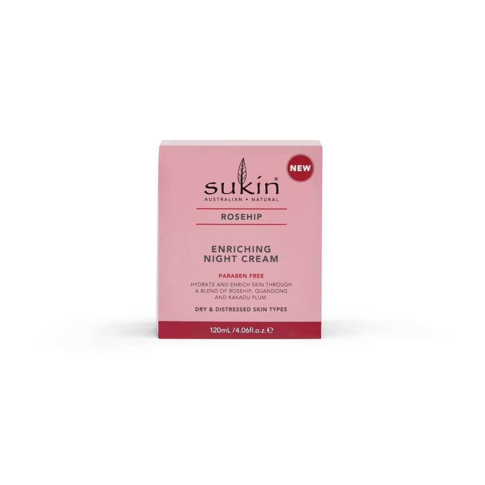 slide 2 of 6, Sukin Rosehip Enriching Night Cream, 4.06 fl oz