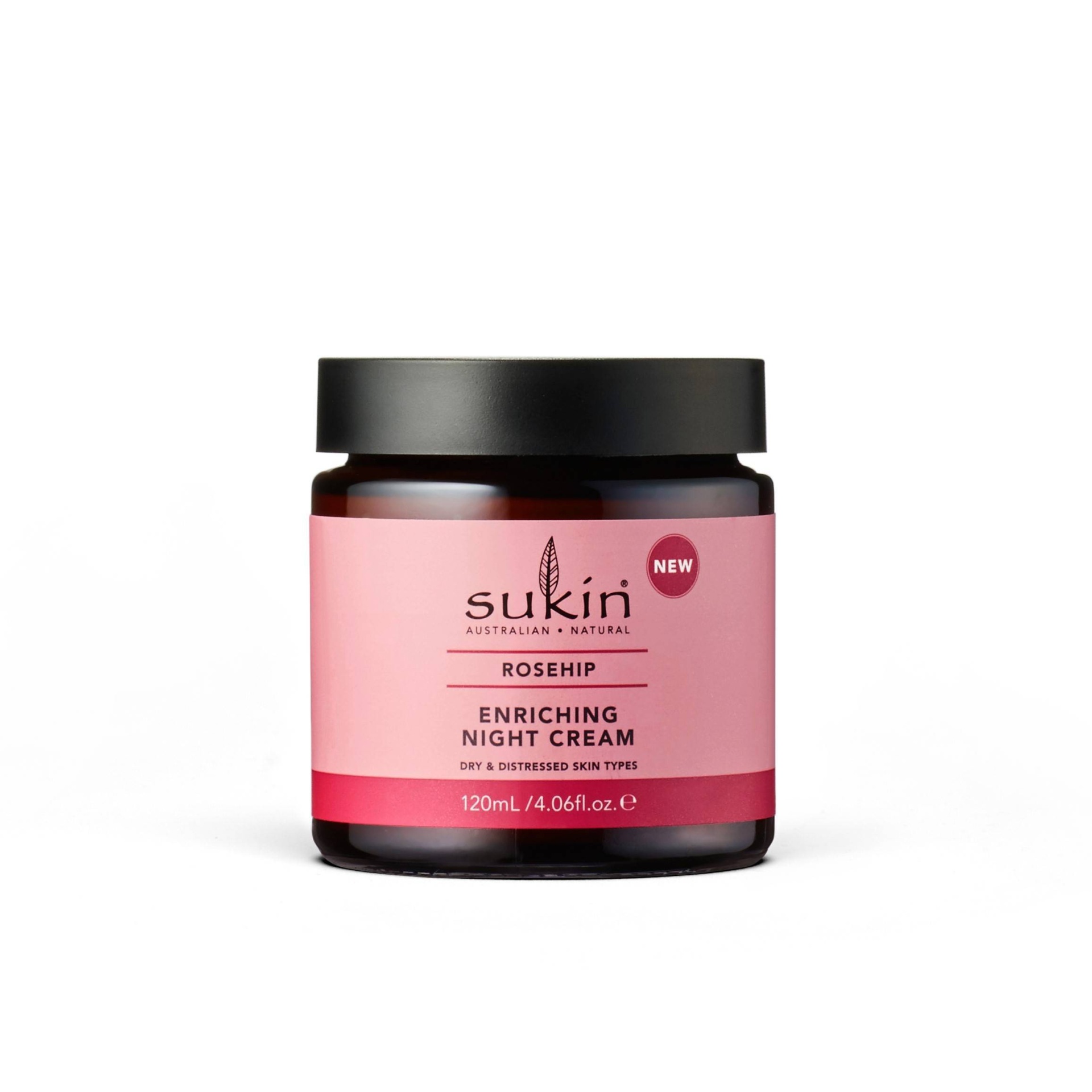 slide 1 of 6, Sukin Rosehip Enriching Night Cream, 4.06 fl oz