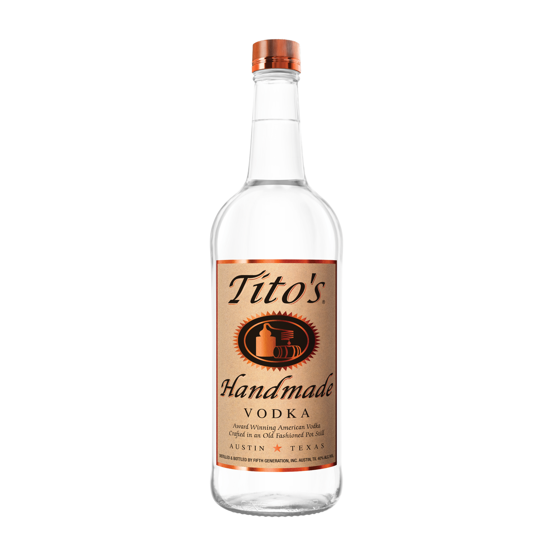 slide 1 of 6, Tito's Handmade Vodka, 1L, 1 liter