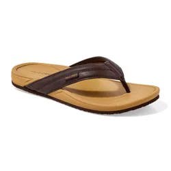 Falls Creek Fall Creek Men's Lakeside Flip, Brown, Size 12