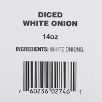 slide 7 of 9, Fresh from Meijer Diced White Onion, 14 oz, 14 oz