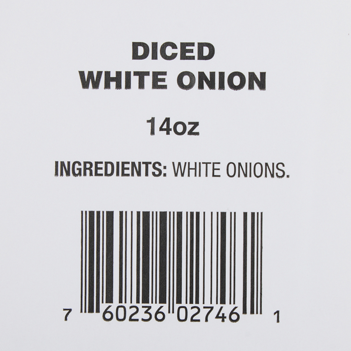 slide 9 of 9, Fresh from Meijer Diced White Onion, 14 oz, 14 oz