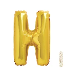 Meijer Foil Balloon, Letterr H, 14 In