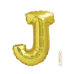 Meijer Foil Balloon, Letterr J, 14 In
