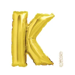 Meijer Foil Balloon, Letterr K, 14 In