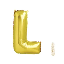 Meijer Foil Balloon, Letterr L, 14 In