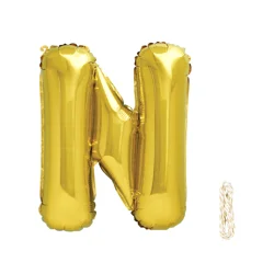 Meijer Foil Balloon, Letterr N, 14 In