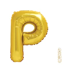 Meijer Foil Balloon, Letterr P, 14 In