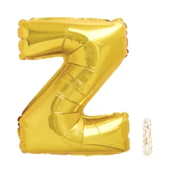 Meijer Foil Balloon, Letter Z, 14 In