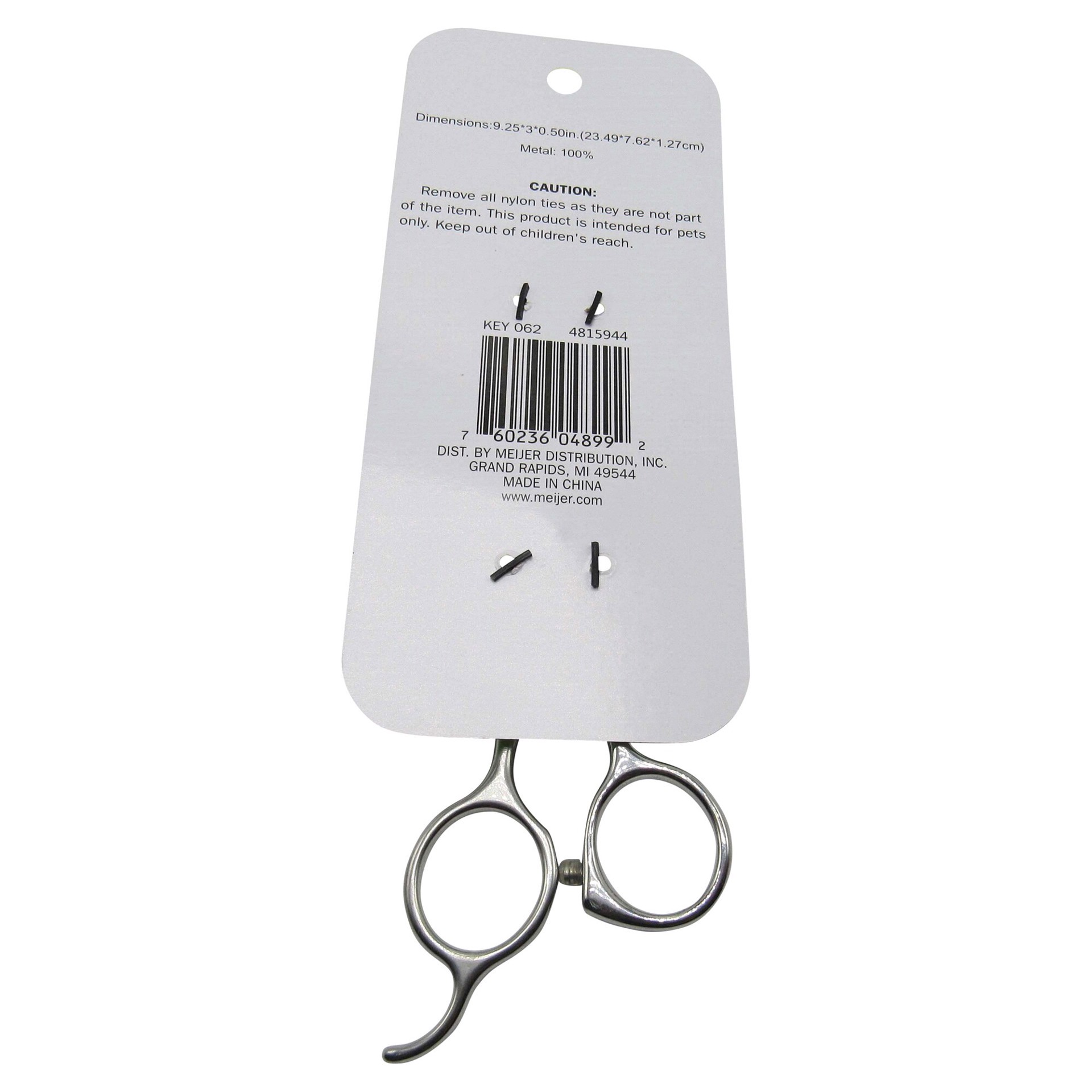 slide 9 of 13, Meijer Pet Thinning Scissors, 1 ct