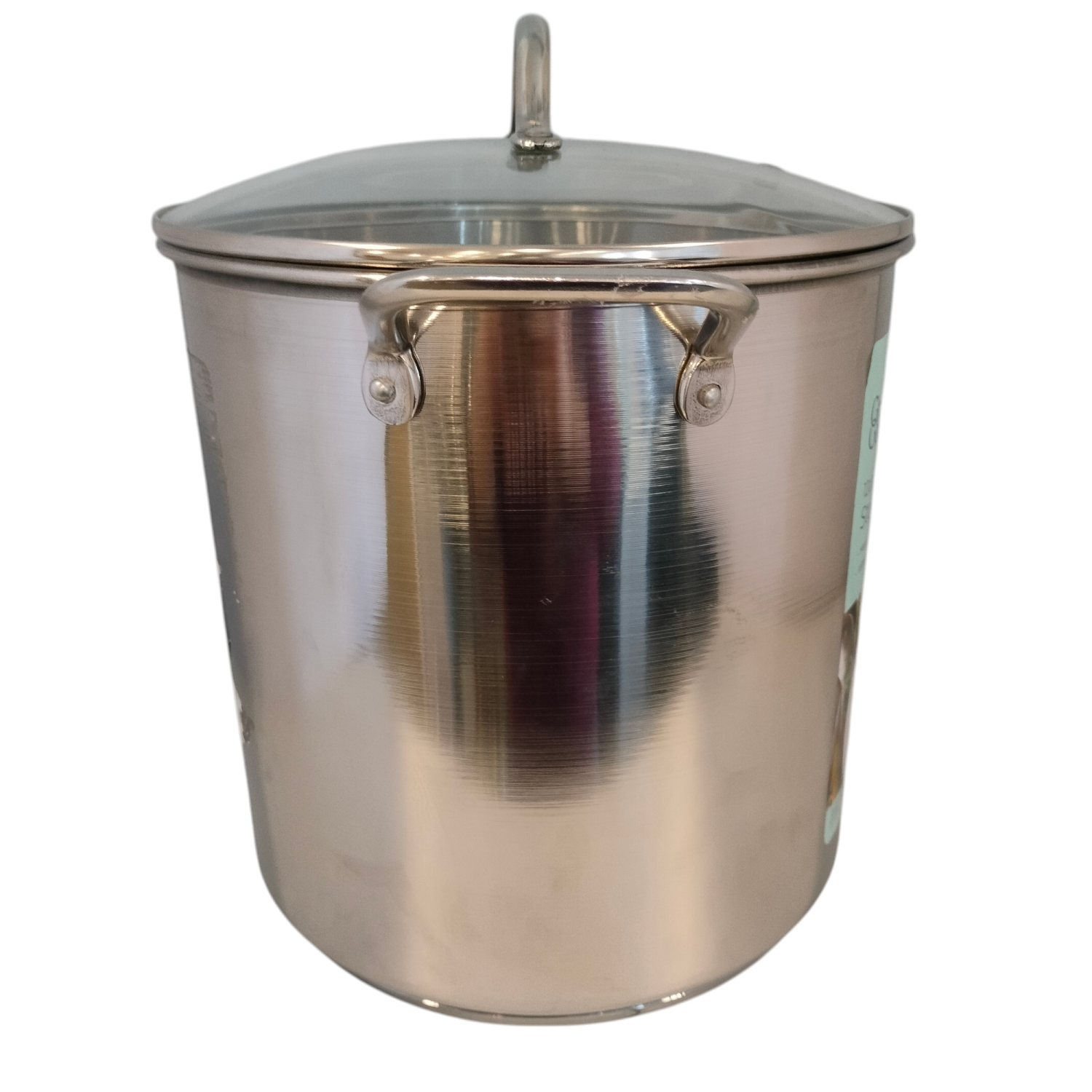 slide 3 of 5, Grand Gourmet Stainless Steel Stockpot with Steamer Basket, 20 Quart, 20 qt