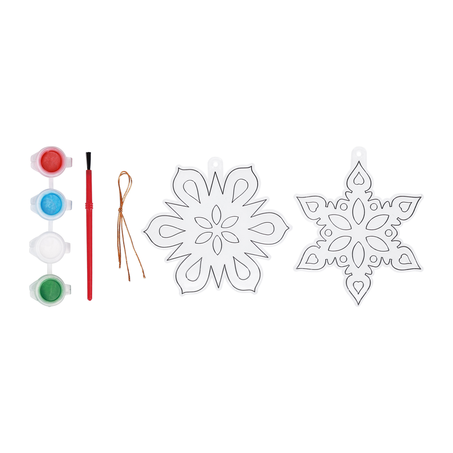 slide 2 of 2, Meijer Corporate Seasonal MCS SUNCATCHERS SNOWFLAKES, 2 ct