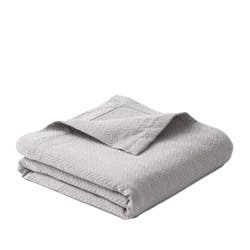 Room & Retreat Room And Retreat Cotton Blanket, Full Queen, Grey