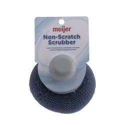 Meijer Non-Scratch Scrub Brush With Handle