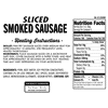 slide 2 of 5, FRESH FROM MEIJER Meijer Sliced Smoked Sausage, 12 oz